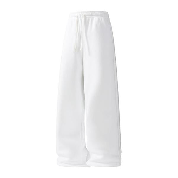 Men’s long pants for spring, summer, and autumn—simple drawstring waist, sporty and comfortable, versatile casual trousers for everyday wear.