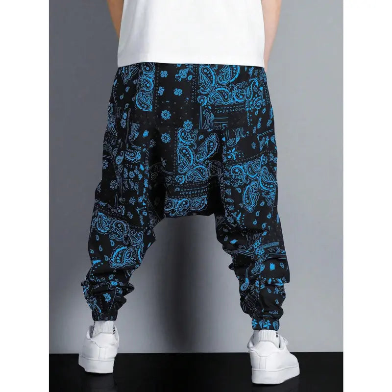Men's Loose-Fit Straight Cut Pants - Light Outdoor Hiking Trousers for Running, Everyday Wear, Hiking / Light Outdoor