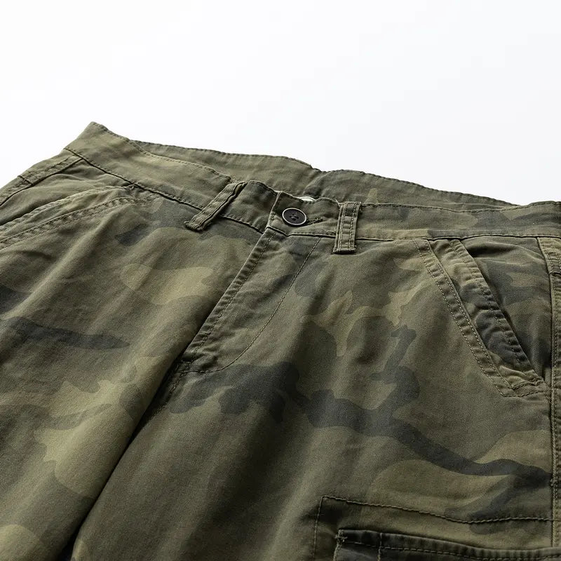 Men's Heavyweight Heavyduty Camouflage Trousers - Durable, Functional Menswear for Work Environments, Athletic Style Mens Clothing,clothes for back to school,first day of school outfits