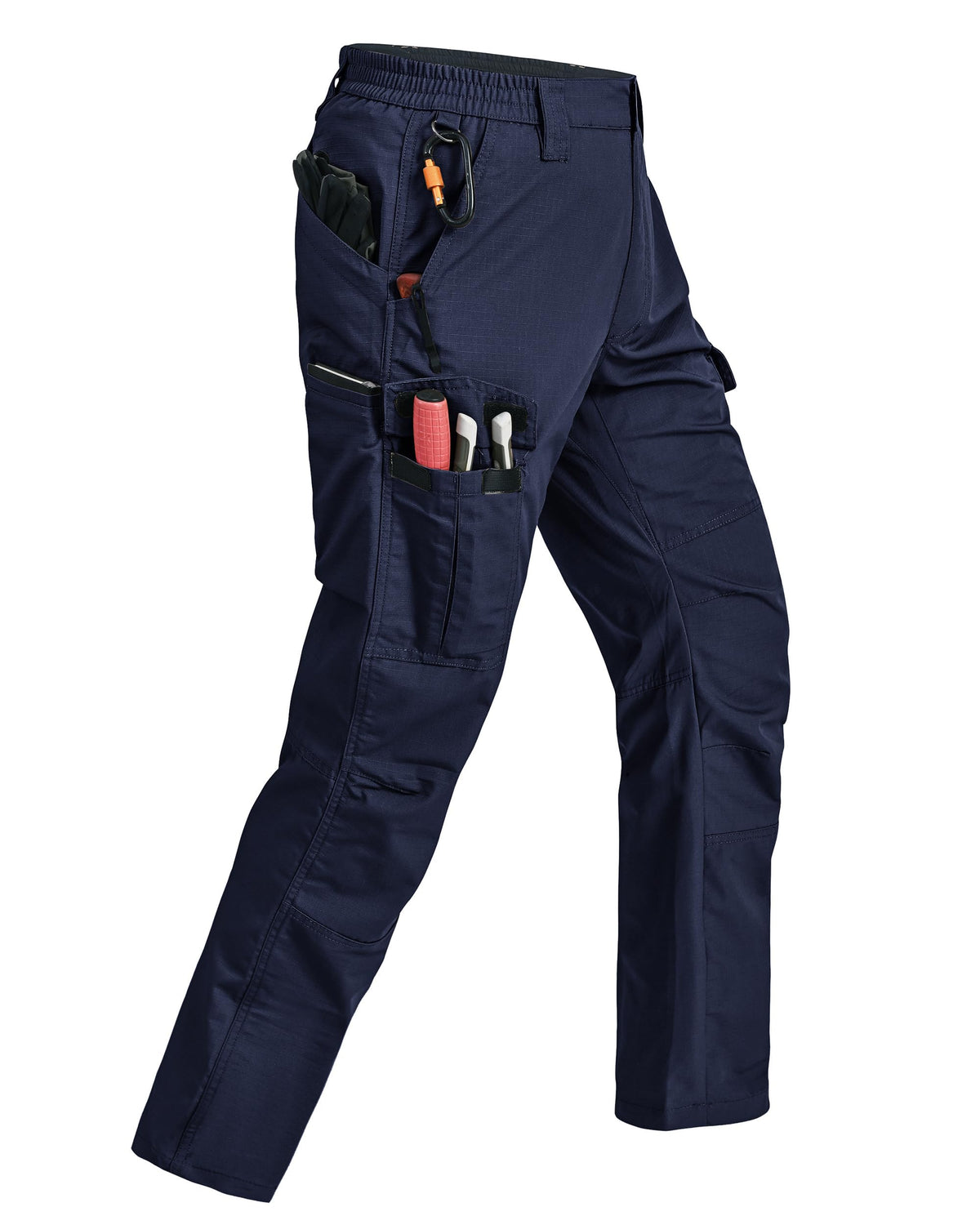 Mens Cargo Pants Ripstop Breathable Tactical Hiking Pants with 7 Pockets