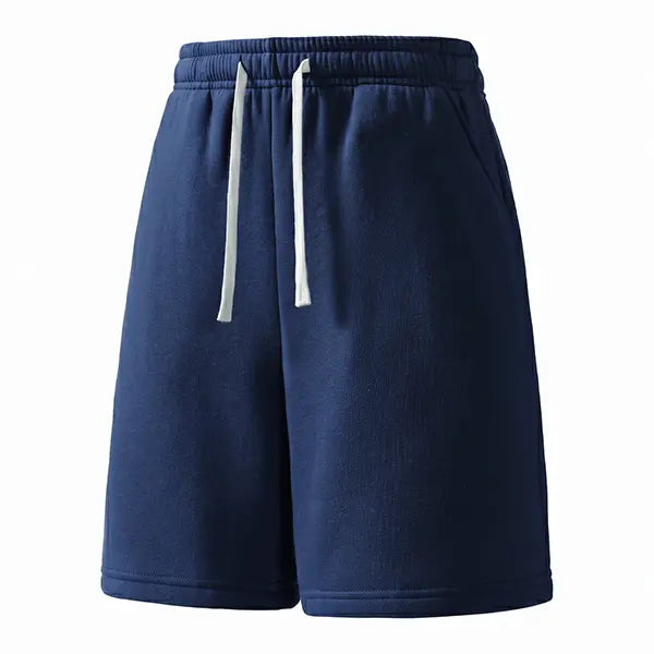 3-pack men’s summer casual shorts, elastic waistband, loose straight fit, comfortable breathable fabric