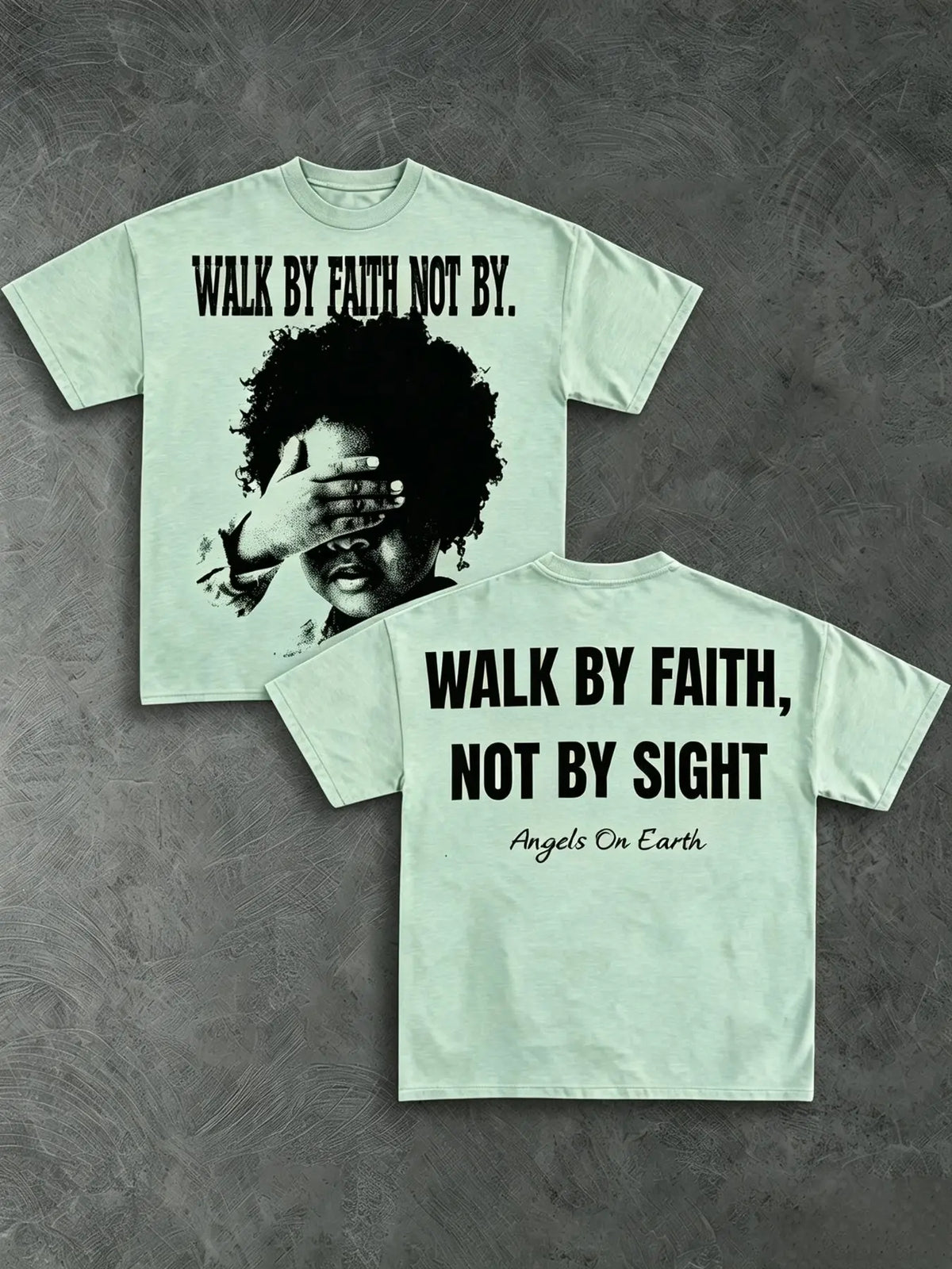 Unisex Graphic Round Neck Tee with Bible Verse Print, Casual Streetwear Short Sleeve, Faith Inspiring Design, Perfect for Daily Wear