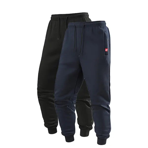 Men's drawstring ankle-length pants, simple and comfortable, suitable for both casual wear and sports.