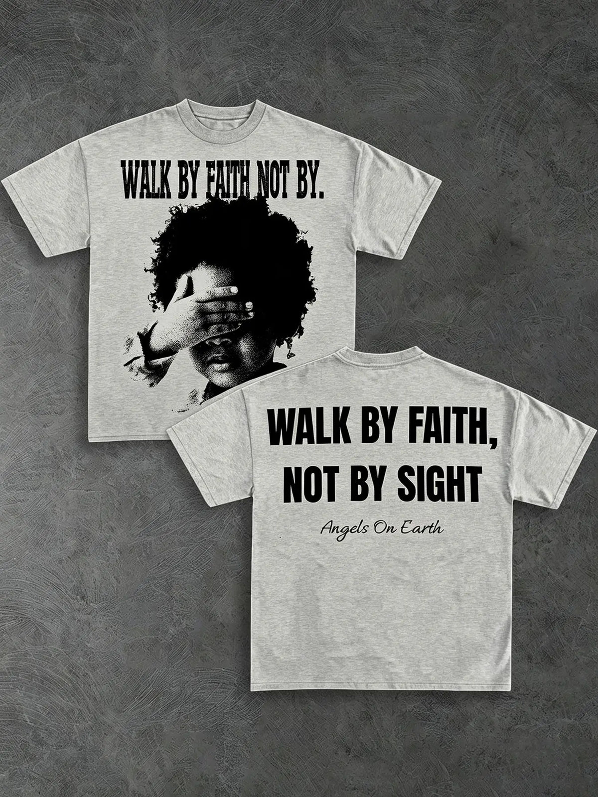 Unisex Graphic Round Neck Tee with Bible Verse Print, Casual Streetwear Short Sleeve, Faith Inspiring Design, Perfect for Daily Wear