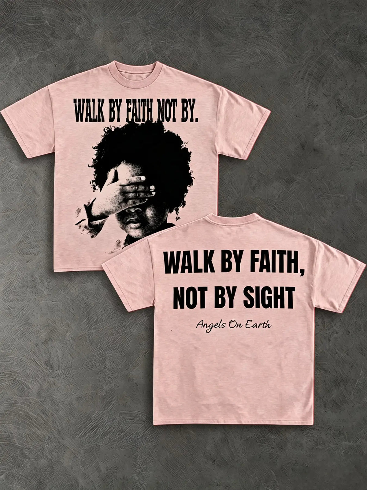 Unisex Graphic Round Neck Tee with Bible Verse Print, Casual Streetwear Short Sleeve, Faith Inspiring Design, Perfect for Daily Wear