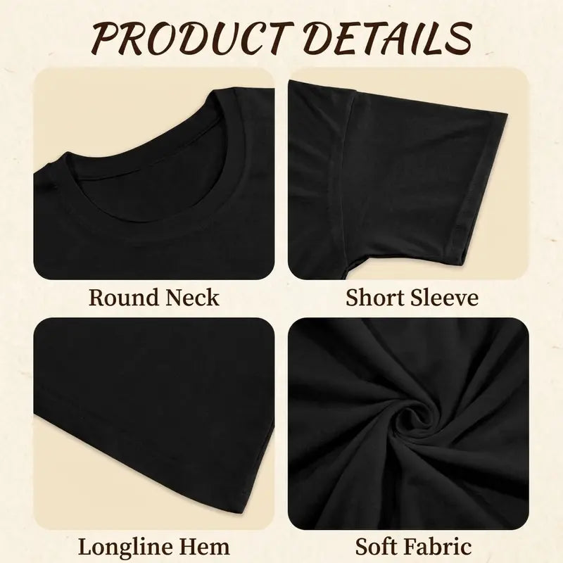 Men's Classic Crew Neck Graphic Tee - 2000s Funny Meme Shirt, Unisex Heavyweight 100% Cotton Casual Top, Relaxed Cut, Expansible, All-Season Comfort
