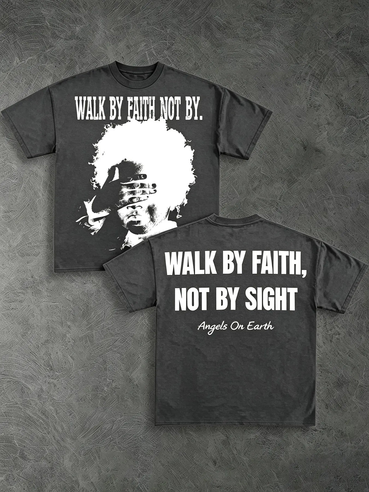 Unisex Graphic Round Neck Tee with Bible Verse Print, Casual Streetwear Short Sleeve, Faith Inspiring Design, Perfect for Daily Wear