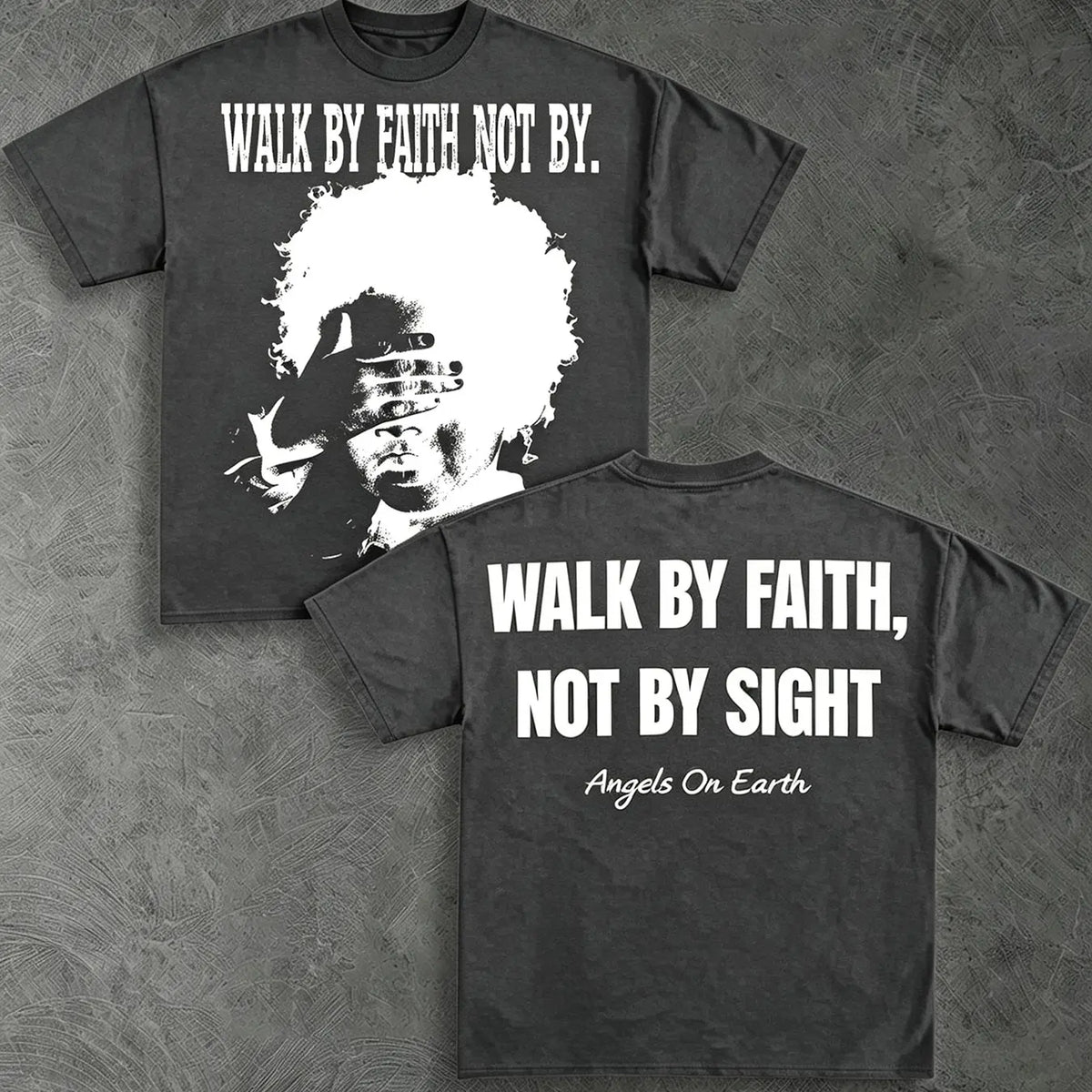 Unisex Graphic Round Neck Tee with Bible Verse Print, Casual Streetwear Short Sleeve, Faith Inspiring Design, Perfect for Daily Wear
