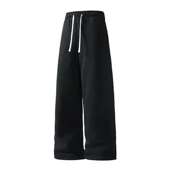 Men’s long pants for spring, summer, and autumn—simple drawstring waist, sporty and comfortable, versatile casual trousers for everyday wear.