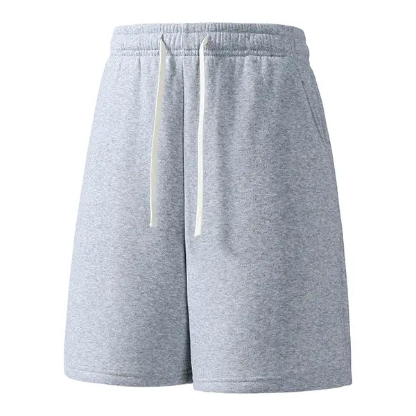 3-pack men’s summer casual shorts, elastic waistband, loose straight fit, comfortable breathable fabric