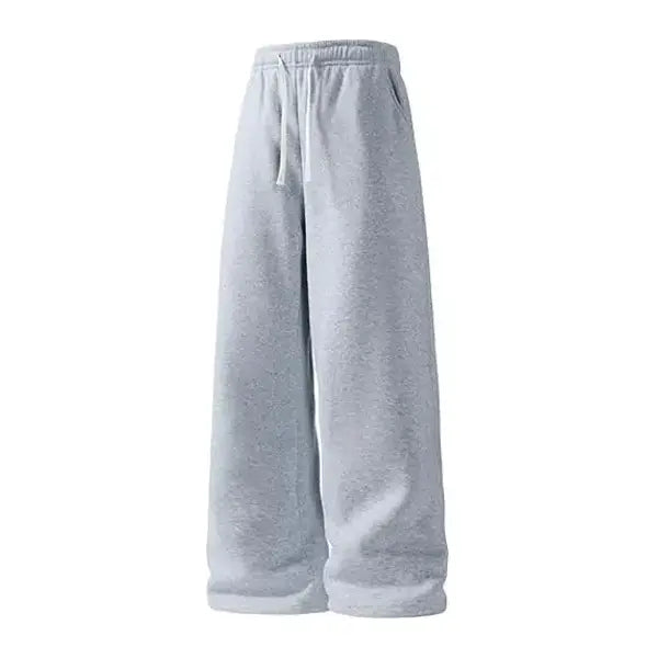 Men’s long pants for spring, summer, and autumn—simple drawstring waist, sporty and comfortable, versatile casual trousers for everyday wear.