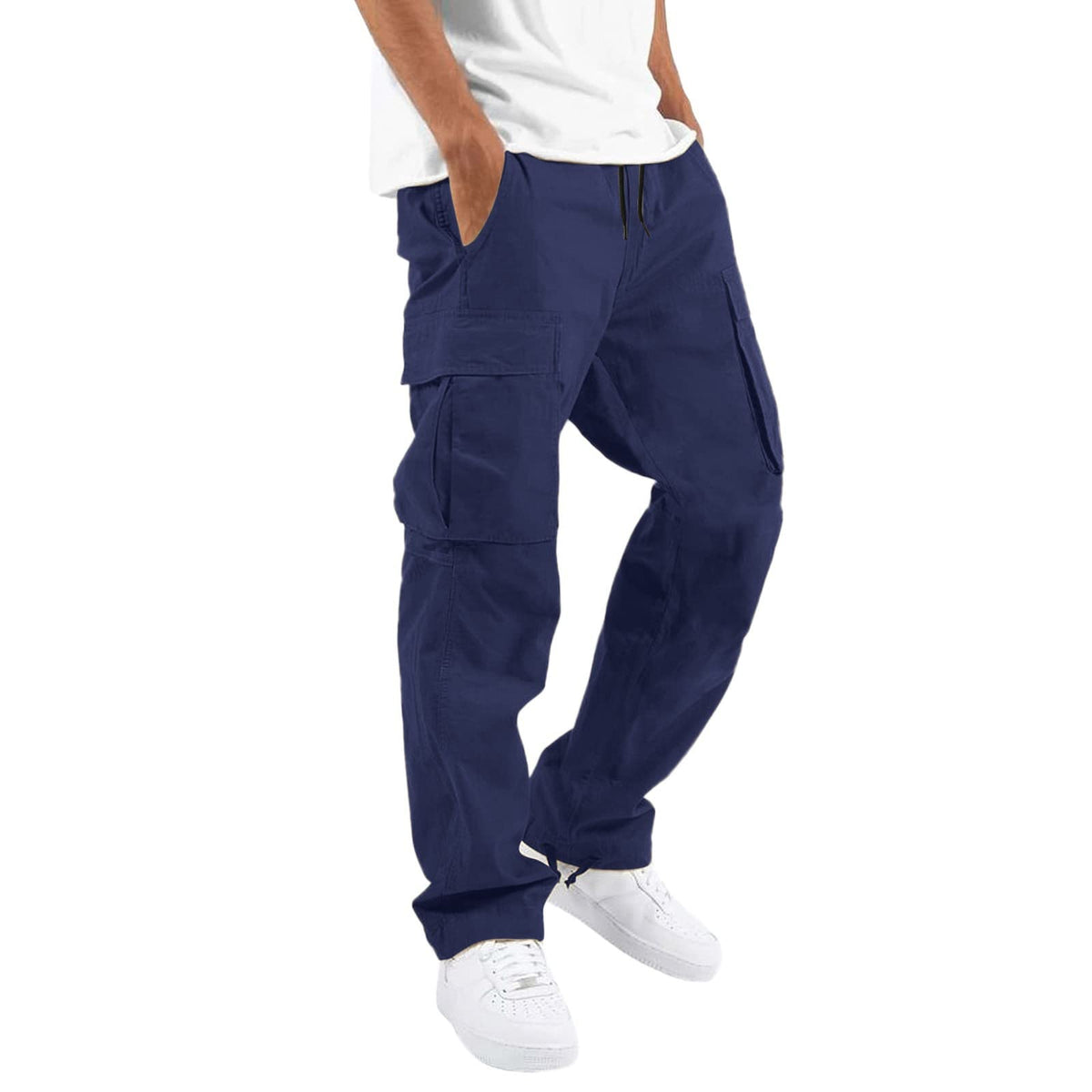 Mens Cargo Pants Fall 2026 Stretch Hiking Work Pant With Multi Pockets