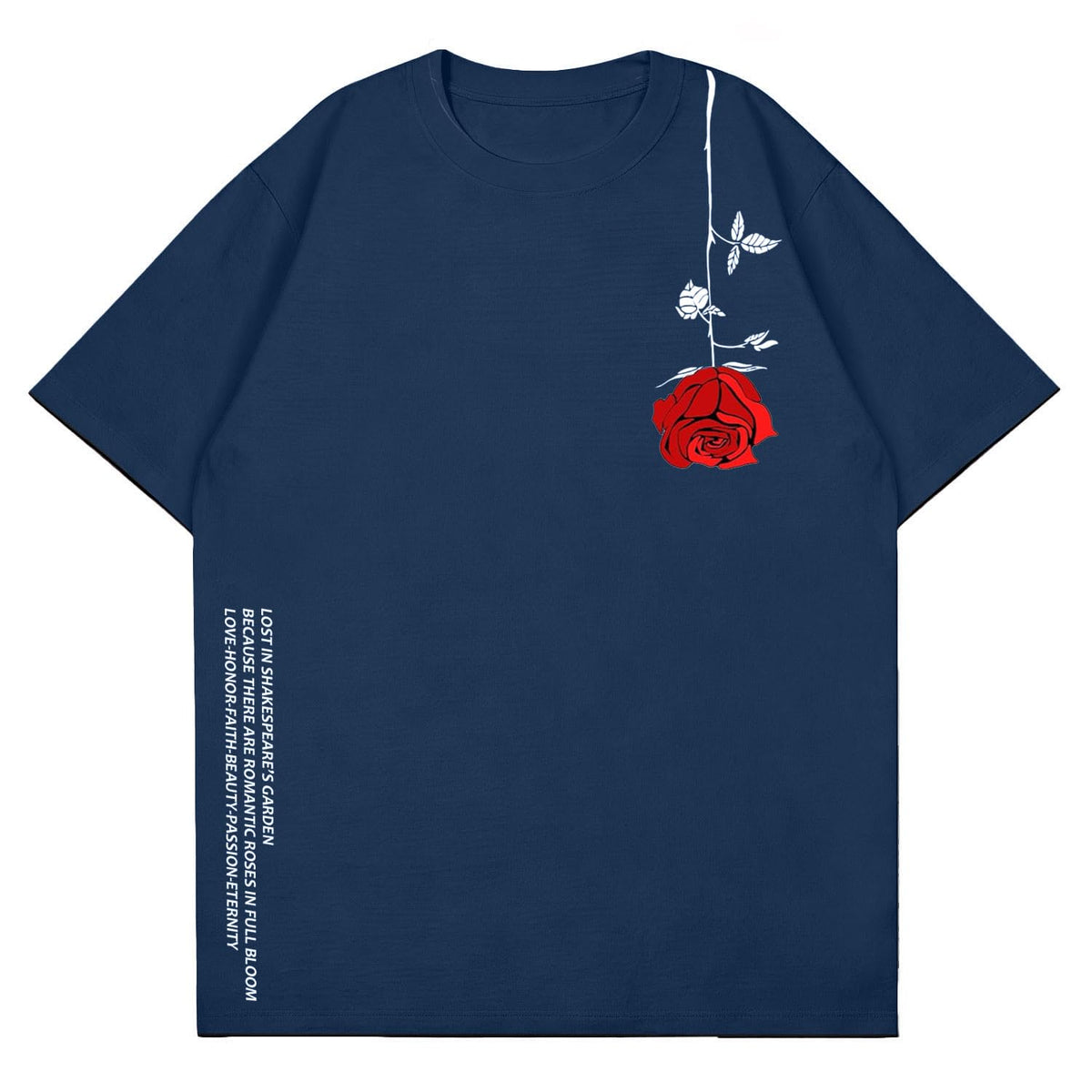 Mens Graphic Tees Oversized Creative Graffiti Tshirt