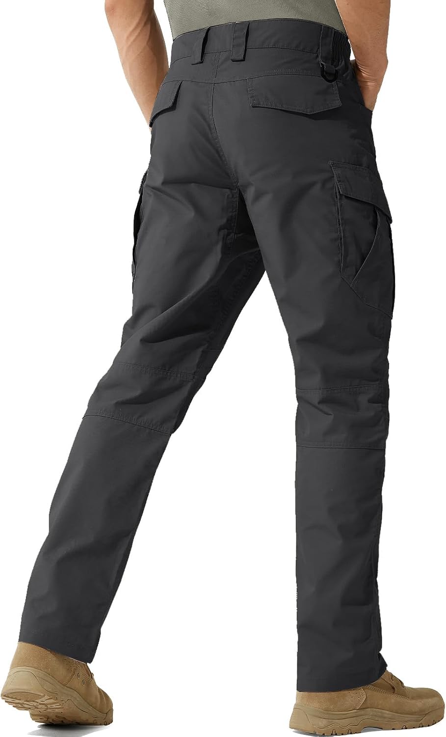 FREE SOLDIER Men's Tactical Pants Ripstop Work Cargo Hiking Pants