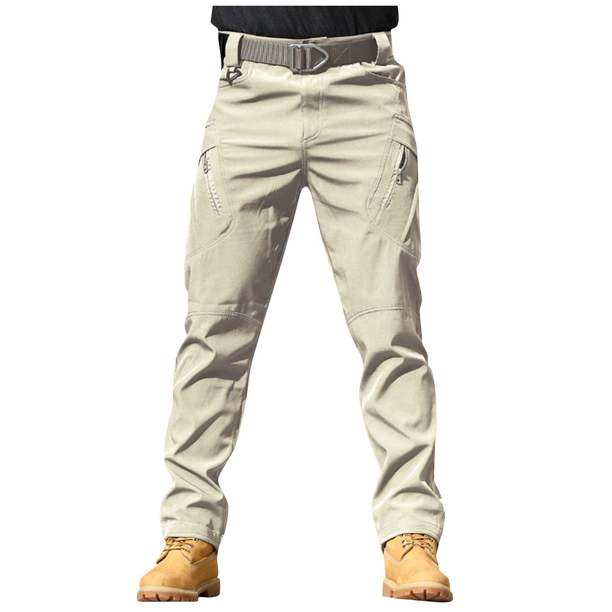 Mens Cargo Pants Water Resistant Relaxed Fit Hiking Work Pants Multi Pockets Ripstop Flex Baggy Camo Tactical Pant