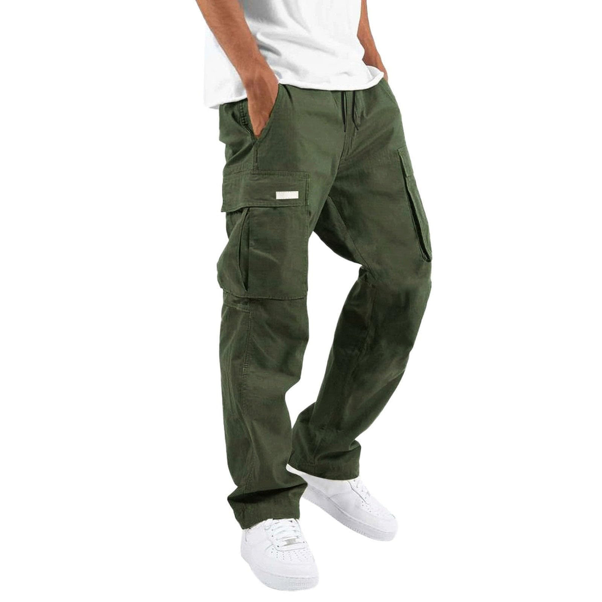 Mens Cargo Pants Fall 2026 Stretch Hiking Work Pant With Multi Pockets