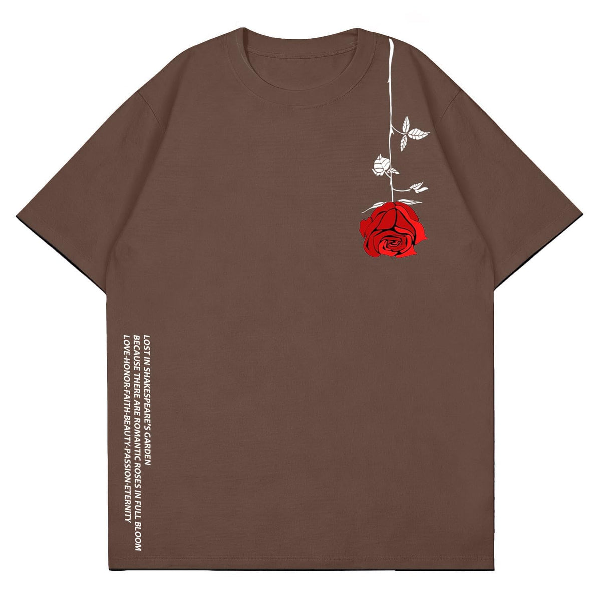 Mens Graphic Tees Oversized Creative Graffiti Tshirt