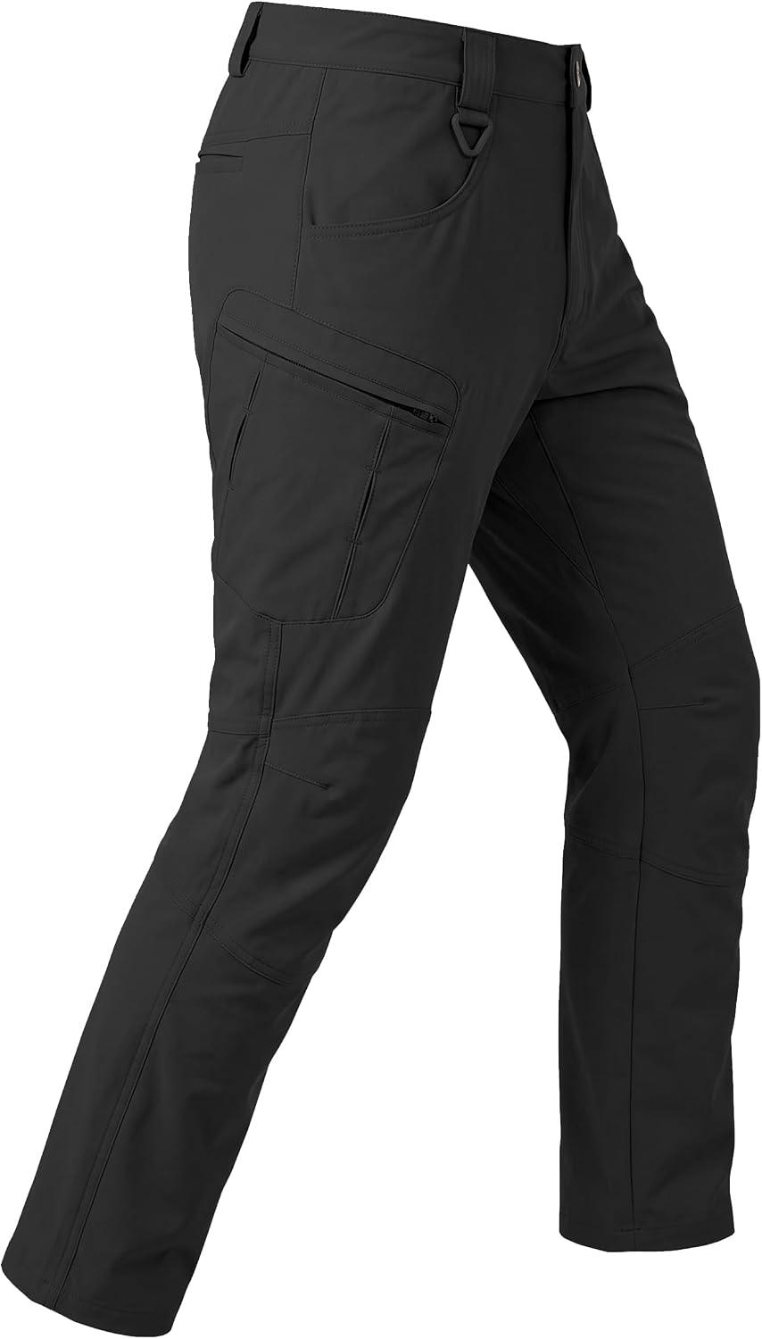 Men's Tactical Cargo Work Pants Lightweight Hiking Fishing Pants Stretch