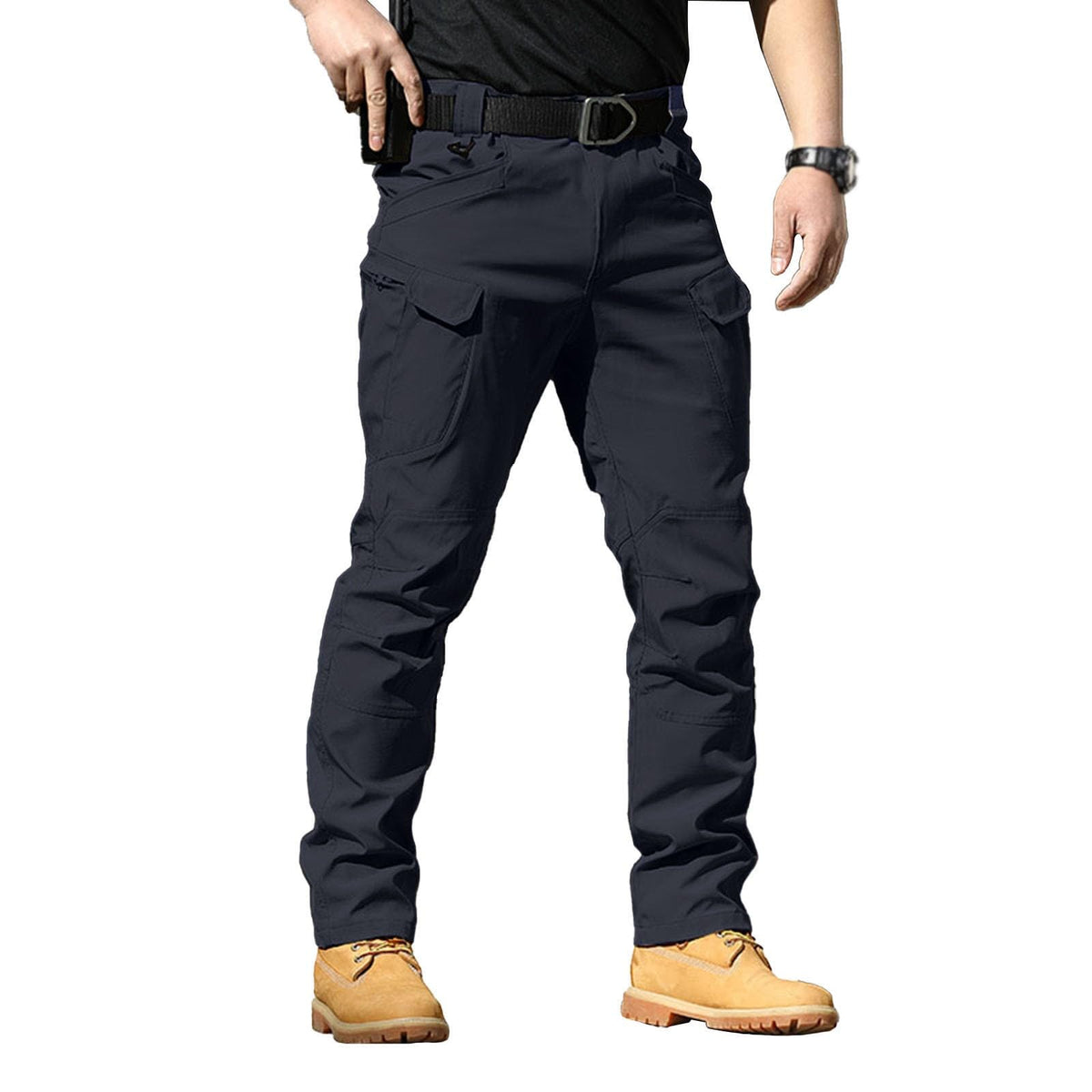 Cargo Work Pants for Men 2026 Tactical Stretch Casual Waterproof Travel Hiking Pant with Multi Pockets (No Belt)