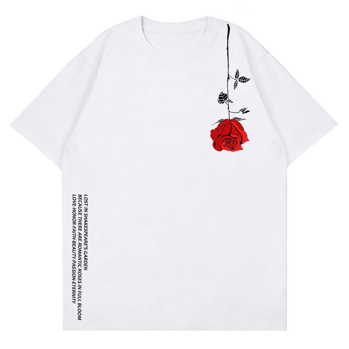 Mens Graphic Tees Oversized Creative Graffiti Tshirt
