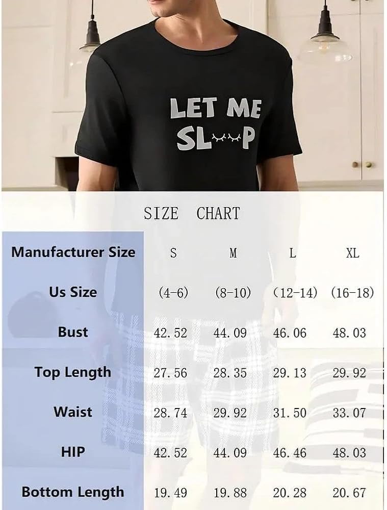 2 Piece Men T Shirt Lounge Set Short Sleeve Crew Neck Men and Matching Shorts Casual Home Wear Relaxed Fit Daily Sleep Set