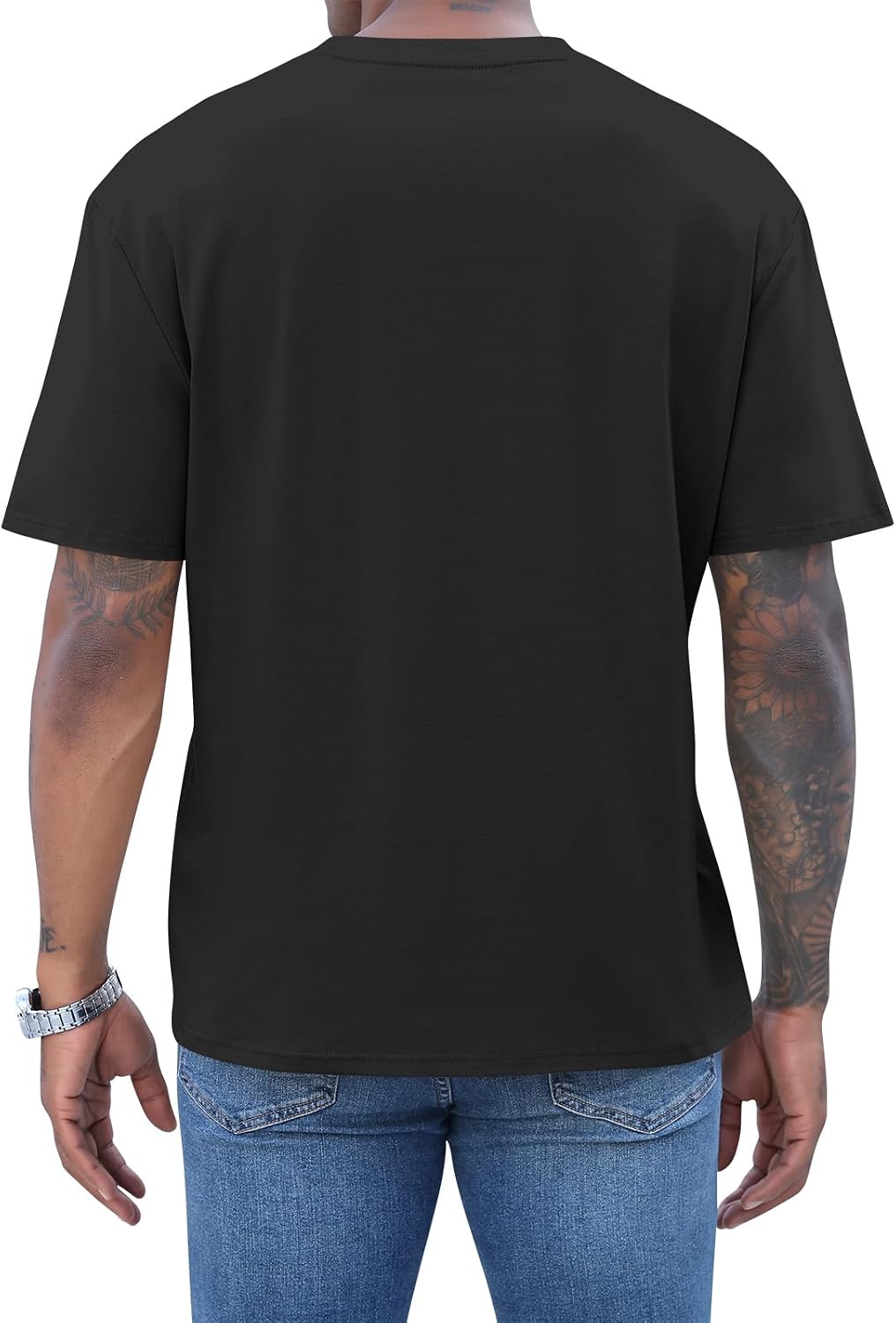 Mens Christian Shirts Shorts Sleeve Crewneck Jesus Cross Printed T Shirts Loose Graphic Tee