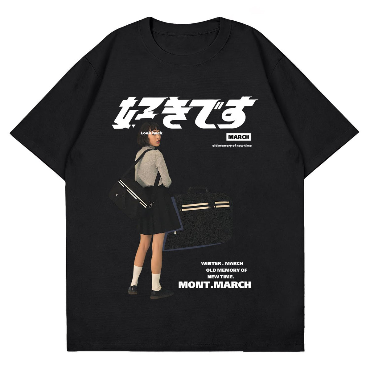 Mens Graphic Tees Oversized Creative Graffiti Tshirt