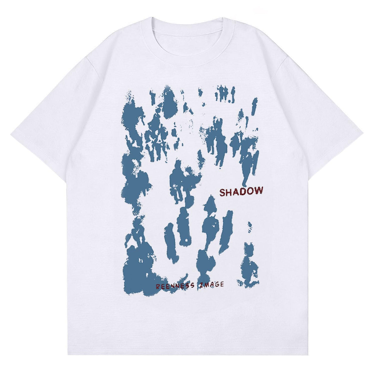 Mens Graphic Tees Oversized Creative Graffiti Tshirt
