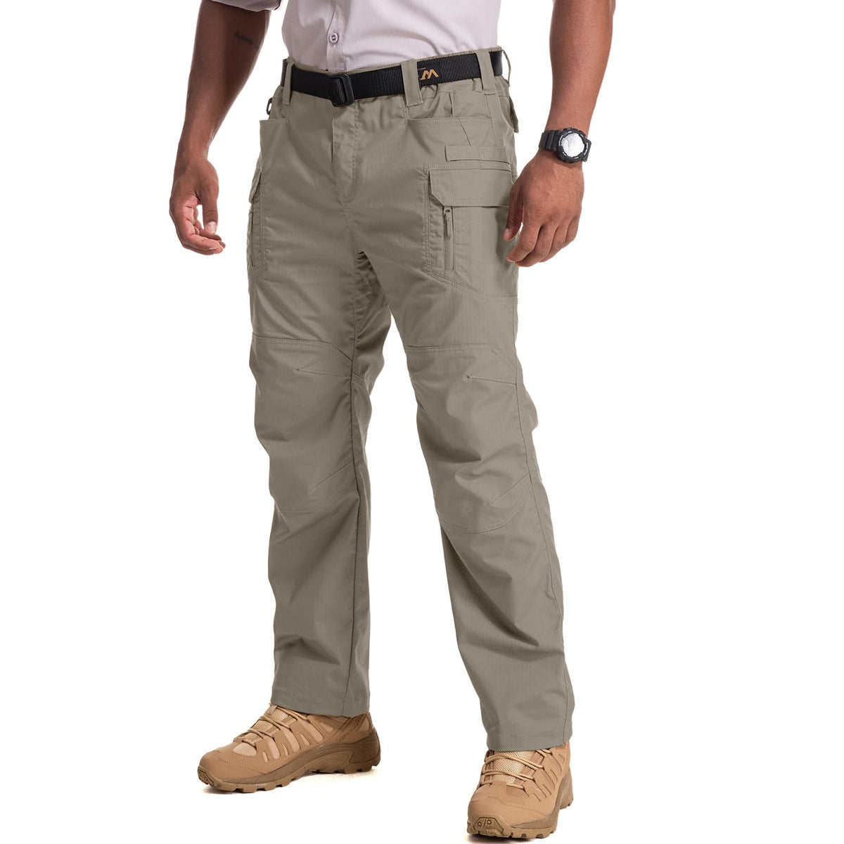Mens Cargo Pants Tactical Cotton Flex Stretch BDU Outdoor Hiking Work Pants