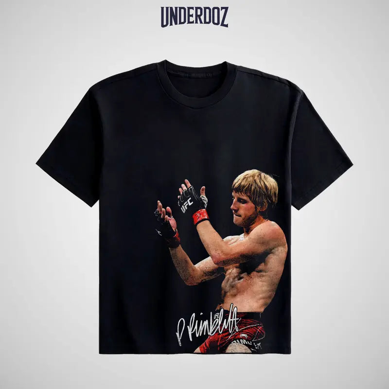 [COLLECTION] Paddy "The Baddy" Pimblett UFC Men's Cotton Shortsleeve Round Neck Tshirt Top - Oversize Casual Streetwear Graphic Shirts, Fabric-Focused MMA Fan Gift for Him