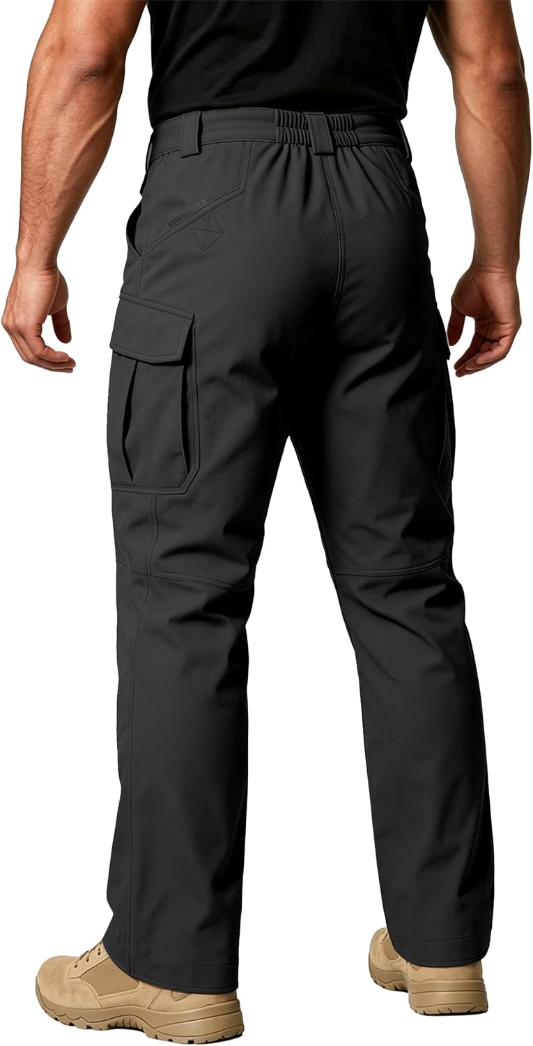 Men's Tactical Cargo Pants Stretch Ripstop Hiking Work Pants with 9 Pockets