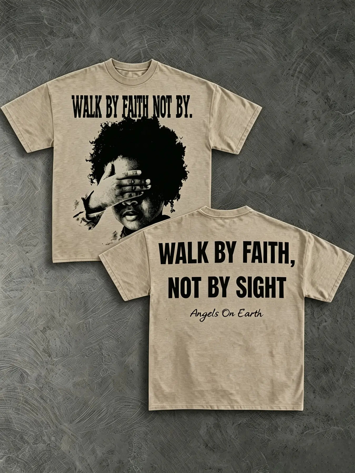 Unisex Graphic Round Neck Tee with Bible Verse Print, Casual Streetwear Short Sleeve, Faith Inspiring Design, Perfect for Daily Wear