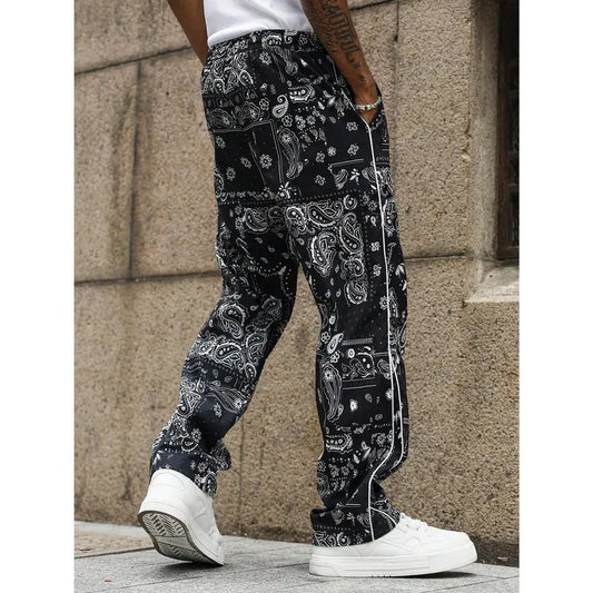 Men's Casual Comfy Pants - Move with Ease Run-to-Daily Wear Bottoms for Outdoor Running, Fitness
