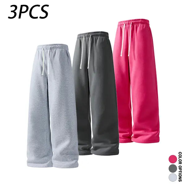 Men’s casual minimalist comfortable long pants for spring and autumn, featuring an elastic waistband with tie closure, a loose fit suitable for sports and fitness, versatile everyday casual long pants.