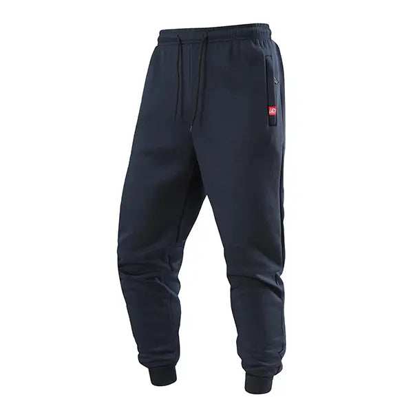 Men's drawstring ankle-length pants, simple and comfortable, suitable for both casual wear and sports.