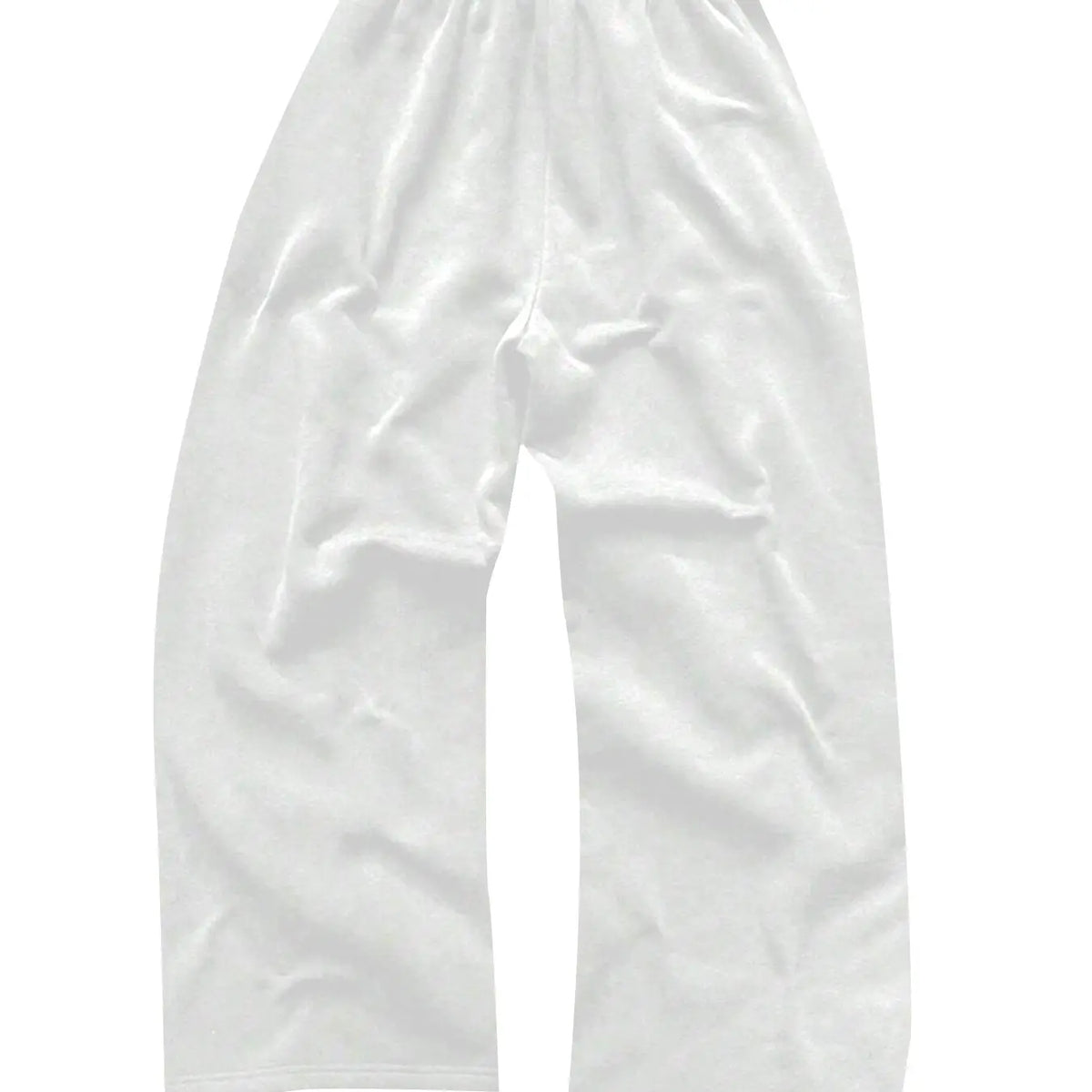 Men's Japanese Unmei Katana Print Wide Leg Sweatpants Bushido Samurai Kanji Baggy Drawstring Joggers Casual Loungewear Pants For Harajuku Street Casual Outfits White Elastic Waist Graphic Loose Fit Baggy Joggers Casual Fit Printed Casual Pants