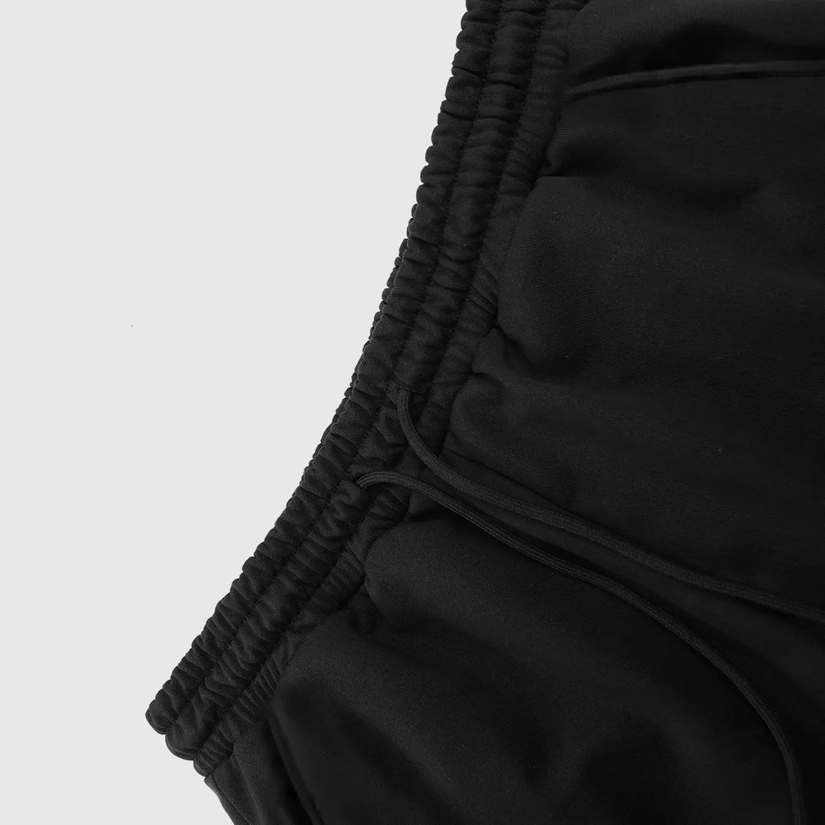 Men's Straight Leg Cuffed Drawstring Pants with Drawstring Waist, Side Print Design, Casual Fitted Style, All Season Wear, Essential Daily Drawstring Trousers